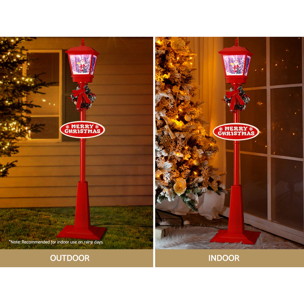 Jingle Jollys 1.8M Christmas Lamp Post Lights LED Outdoor Decorations